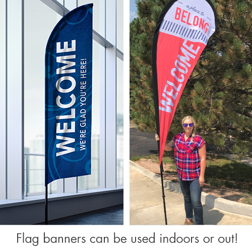Banners, Flag Banner: Upload Your Design, 2' x 8.5' 3