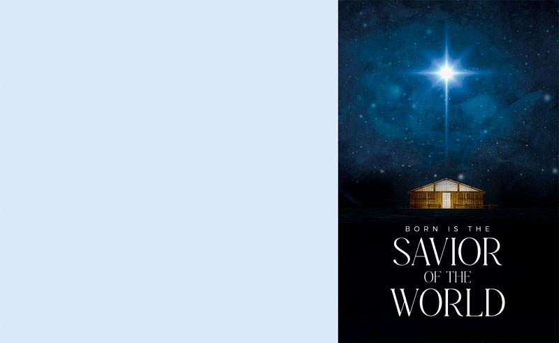 Bulletins, Christmas, Savior of the World, 8.5 x 14