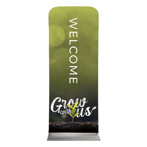 Grow With Us Plant 2'7" x 6'7" Sleeve Banners