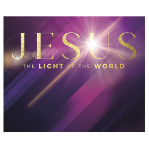 Jesus Light of the World Jumbo Banners