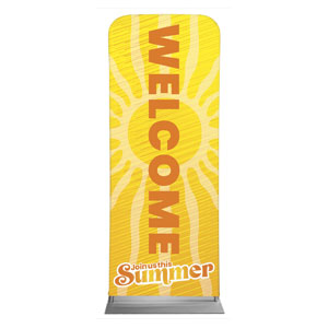 Summer Rays 2'7" x 6'7" Sleeve Banners