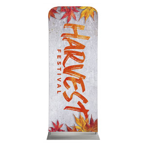 Harvest Festival Leaves 2'7" x 6'7" Sleeve Banners
