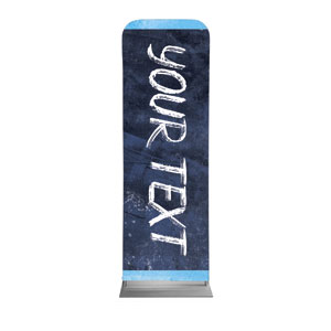 Blue Revival Your Text 2' x 6' Sleeve Banner