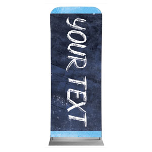 Blue Revival Your Text 2'7" x 6'7" Sleeve Banners