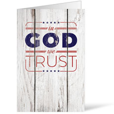 In God We Trust Wood 