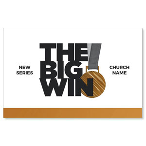 CMU The Big Win Medium InviteCards