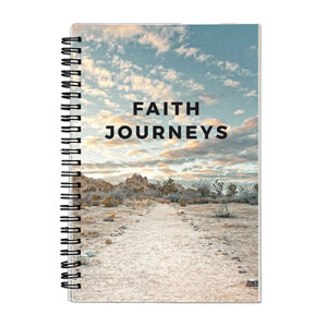 Faith Journeys Desert Lined Journal