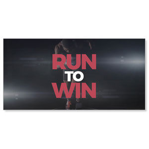CMU Run To Win 11" x 5.5" Oversized Postcards