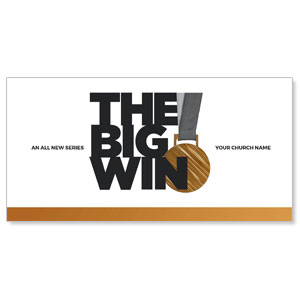 CMU The Big Win 11" x 5.5" Oversized Postcards