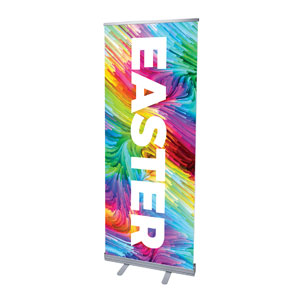 CMU Vibrant Easter 2'7" x 6'7"  Vinyl Banner