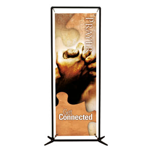 Get Connected Prayer 2' x 6' Banner