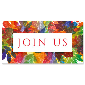 Colorful Leaves Invited Social Media Ad Packages