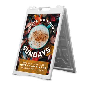 Spice Up Your Sunday 2' x 3' Street Sign Banners
